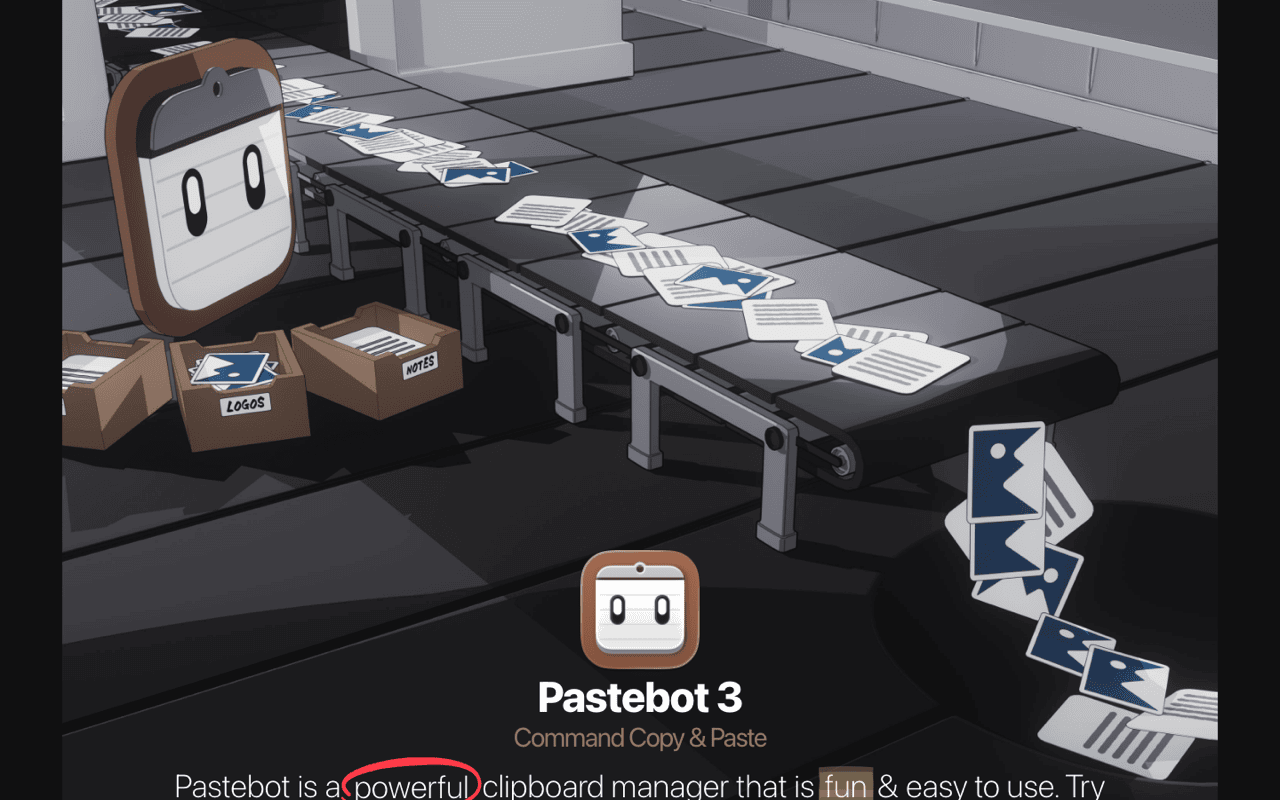 Pastebot 3 home page